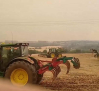 Los agricultores de Romanillos de Atienza colaboran con el Infocam realizando cortafuegos