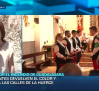 Los danzantes de La Huerce traen la alegría al pueblo tras los desalojos vividos por el incendio
