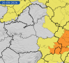 En aviso el este de Castilla-La Mancha por tormentas, que podrían ir acompañadas de granizo de 2 cm