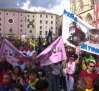 Desfile de peñas, pregón y primeras vaquillas en Cuenca