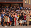 Talavera, más de la Reina que nunca: los vecinos se vuelcan con Doña Letizia en el acto de apertura del curso de FP en el IES Ribera del Tajo