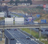 Un vehículo en llamas provoca retenciones en la A-42