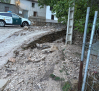 Las lluvias provocan inundaciones e importantes daños en Fuente de la Carrasca, en Nerpio