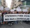 Miles de personas se han manifestado en Castilla-La Mancha reclamando su derecho a la vivienda