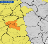 Siguen las lluvias y tormentas este martes en Castilla-La Mancha: avisos naranjas en Toledo y Ciudad Real