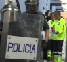 Desmayos y antidisturbios en un desahucio en el Polígono de Toledo