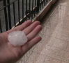 Talavera de la Reina evalúa los daños ocasionados por una "granizada histórica"