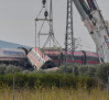 La colisión de los trenes se produjo a una velocidad entre 160 y 200 km/h