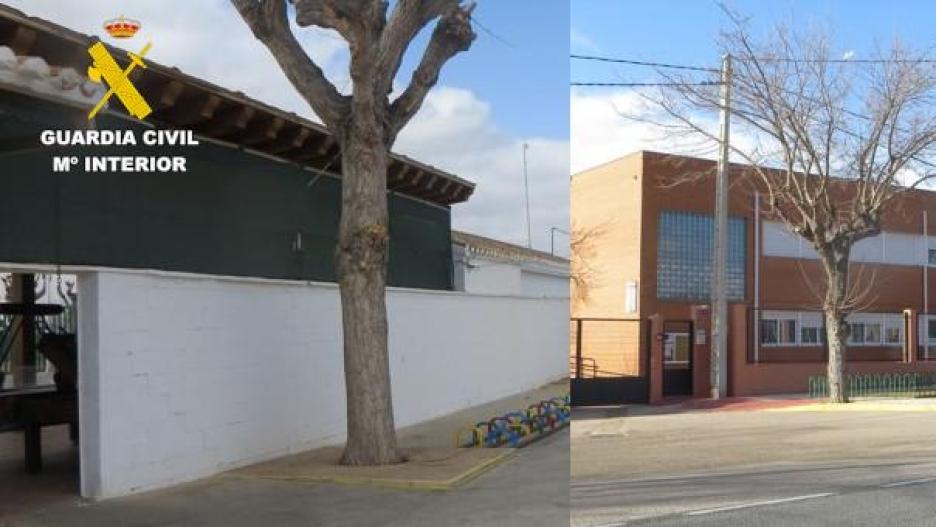 Exteriores de colegio público Benjamín Palencia
