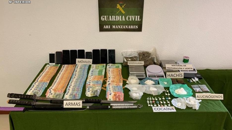 detenidas once personas por traficar con drogas en Manzanares y La Solana (Ciudad Real)