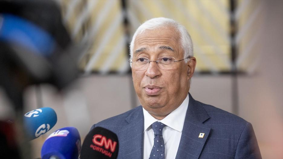 Portugal Prime Minister Antonio Costa pictured at the arrivals ahead of a European council summit, in Brussels, Thursday 26 October 2023.
Europa Press/Contacto/HATIM KAGHAT
26/10/2023
