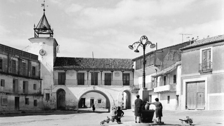Borox, 1968. Fotografía del Archivo Carlos Flores, digitalizado por la Real Fundación de Toledo.
