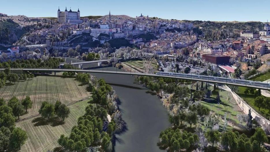 El proyecto de Transportes para el AVE en Toledo mantiene la actual estación y añade un viaducto para salvar el Tajo
REMITIDA / HANDOUT por MINISTERIO DE TRANSPORTES
Fotografía remitida a medios de comunicación exclusivamente para ilustrar la noticia a la que hace referencia la imagen, y citando la procedencia de la imagen en la firma
19/12/2024