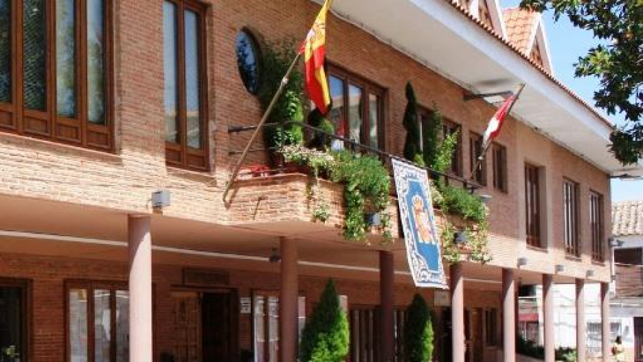 Fachada del Ayuntamiento de Bolaños de Calatrava (Ciudad Real)