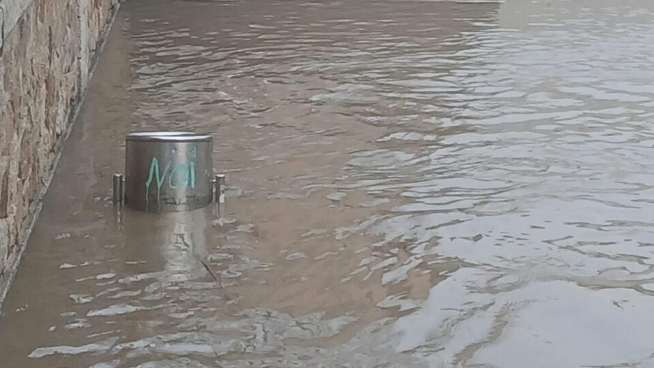 Embarcadero del río Tajo días atrás.