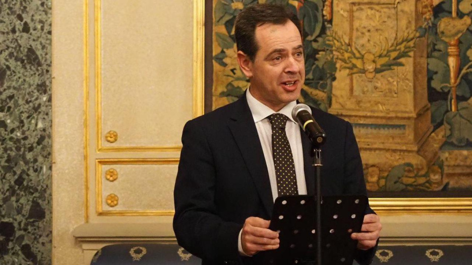 El presidente de la Junta de Cofradías de Cuenca, Jorge Sánchez Albendea