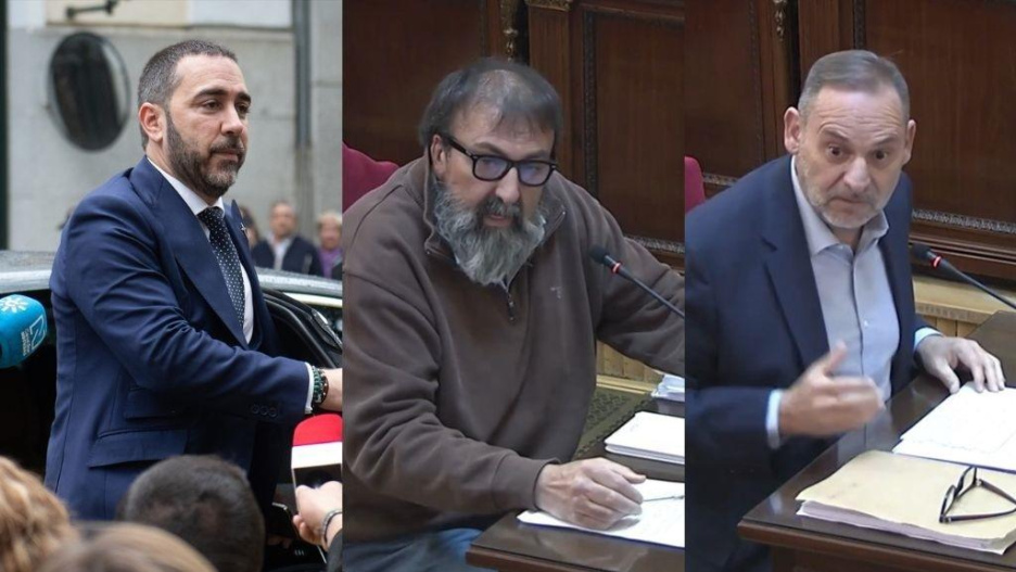 El empresario Víctor Aldama, el exasesor Koldo García y el exministro José Luis Ábalos.