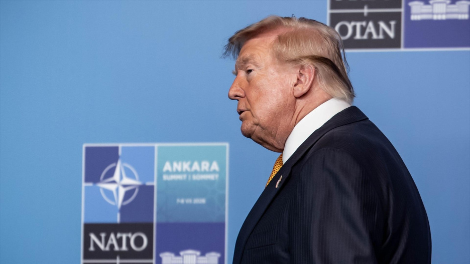 El presidente de Estados Unidos en la cumbre de la OTAN