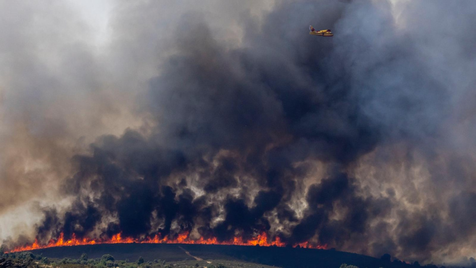 Incendio de La Mierla, en Guadalajara, el más grave y complejo de Castilla-La Mancha