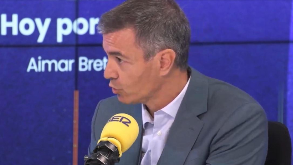 El presidente del Gobierno, Pedro Sánchez, durante una entrevista en la cadena SER

REMITIDA / HANDOUT por CADENA SER
Fotografía remitida a medios de comunicación exclusivamente para ilustrar la noticia a la que hace referencia la imagen, y citando la procedencia de la imagen en la firma
31/8/2026