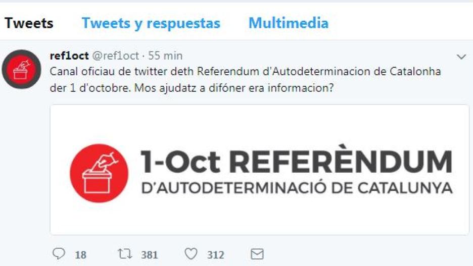 referendum cataluña twitter