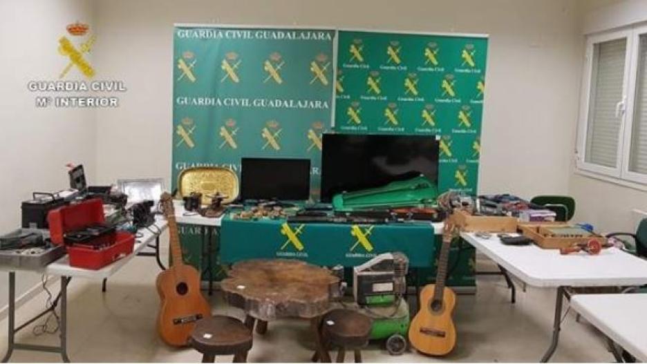 La Guardia Civil ha detenido a seis jóvenes por robos cometidos en Sigüenza