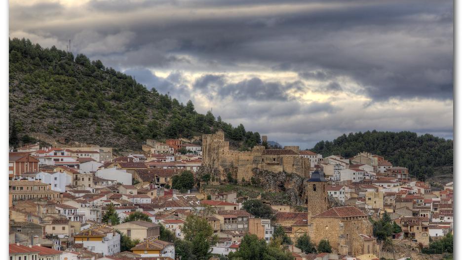 Imagen de Yeste, localidad Albaceteña a la que ha llegado la gota fría.