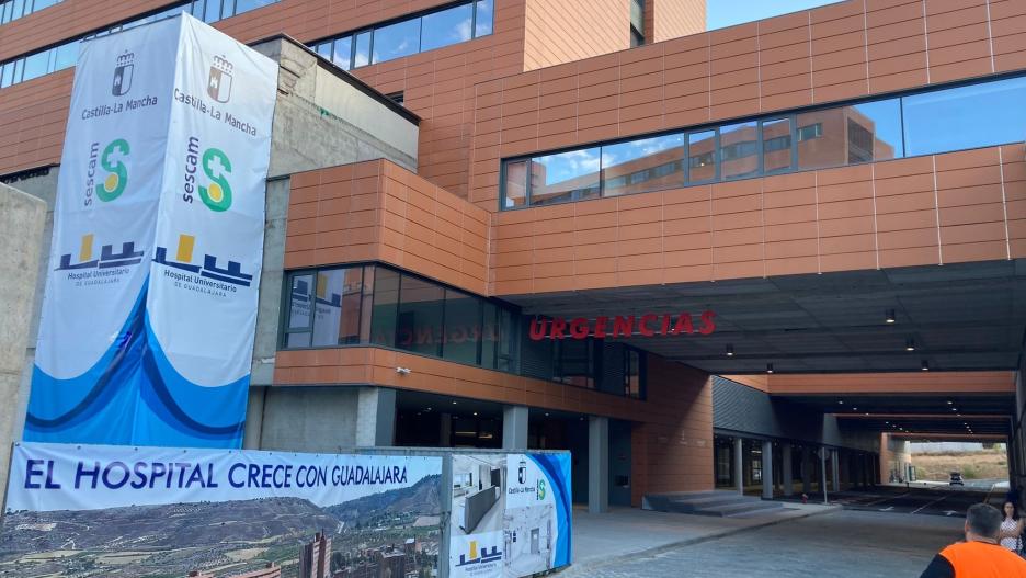Nueva parte del Hospital de Guadalajara.
EUROPA PRESS
14/9/2022