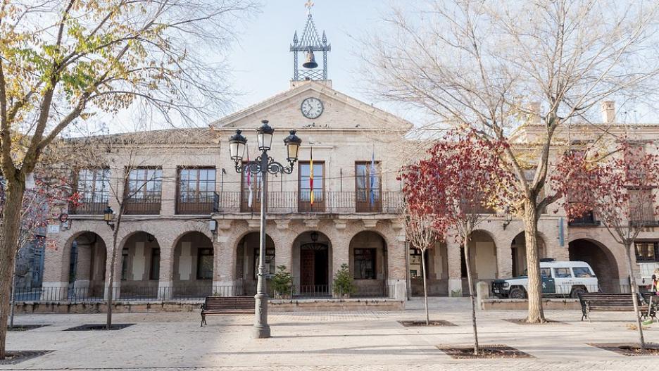 Ayuntamiento. Corral de Almaguer. Toledo. Castilla la Mancha. España