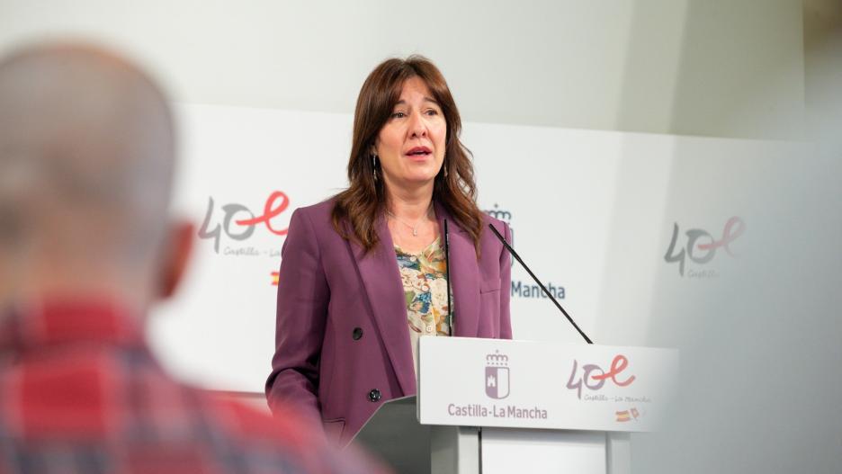 La consejera de Igualdad y portavoz del Gobierno de C-LM, Blanca Fernández
JCCM/A.PEREZ HERRERA
06/4/2022