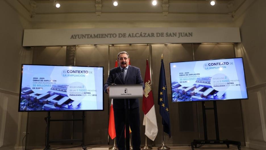 El Gobierno de Castilla-La Mancha presenta el nuevo Plan Funcional para el Hospital Mancha Centro de Alcázar de San Juan.
JCCM
25/11/2022