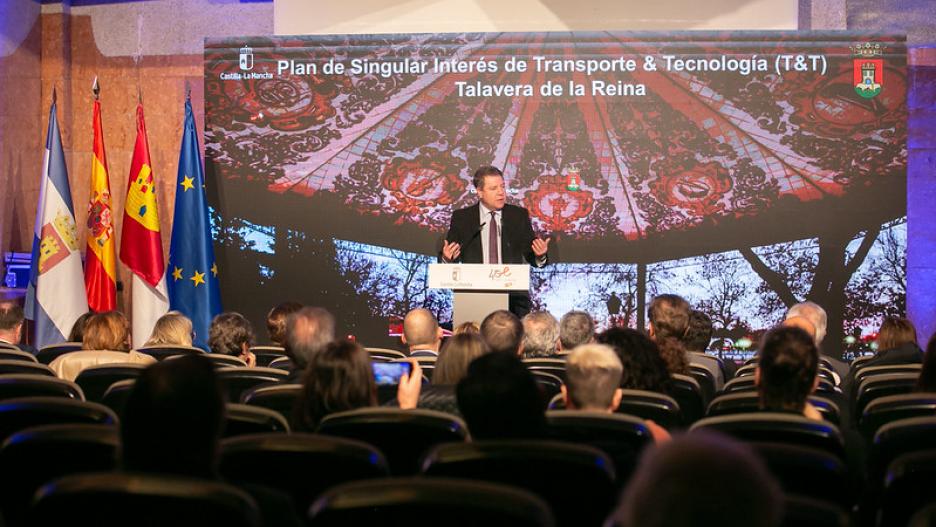 García-Page ha presentado en Talavera el nuevo Plan de suelo industrial