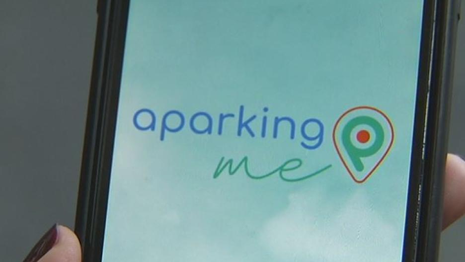 Imagen de la aplicación móvil ParkingMe desarrollada por una empresa en Toledo
