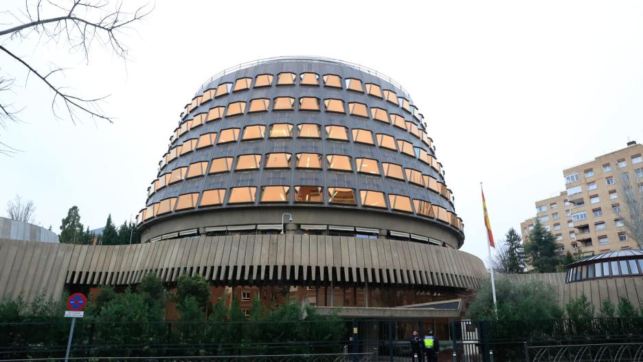 Vista del Tribunal Constitucional en Madrid