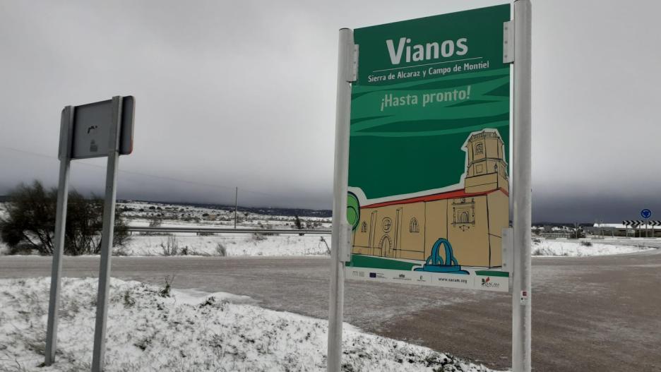 La comarca de Alcaraz ha sido una de las más afectadas por la nieve