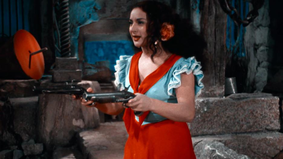 Lola Flores en la película "Estrella de Sierra Morena".