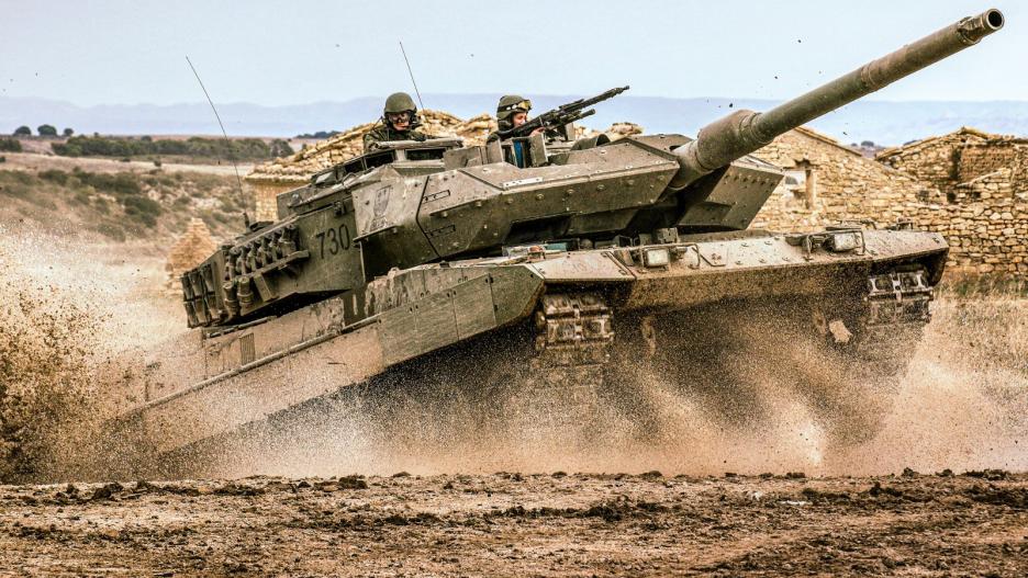 Carro de combate Leopard del Ministerio de Defensa