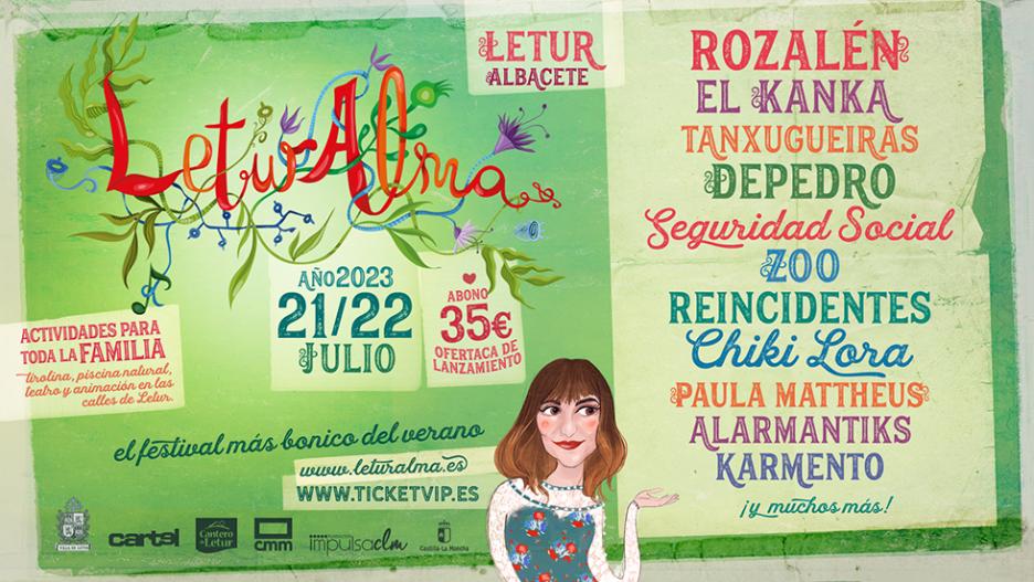 Cartel del Festival Leturalma 2023