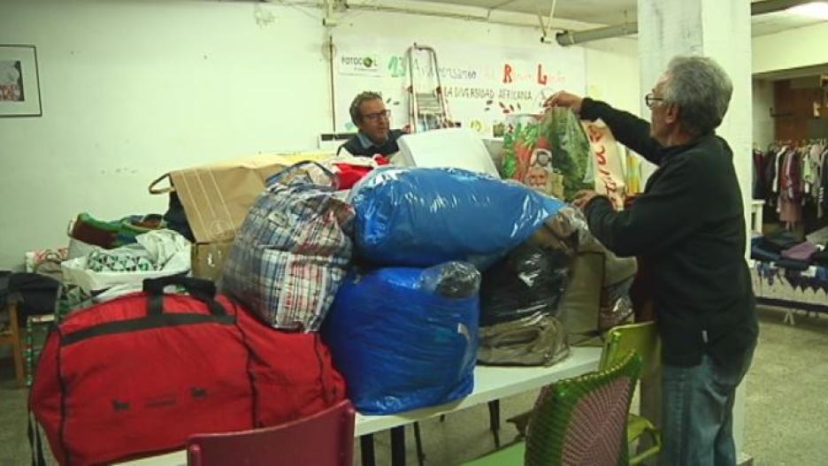 Recogida de ropa en Guadalajara para los afectados por los terremotos en Turquía y Siria