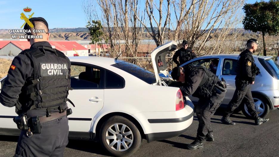 La Guardia Civil de Guadalajara ha detenido a dos personas por un secuestro.