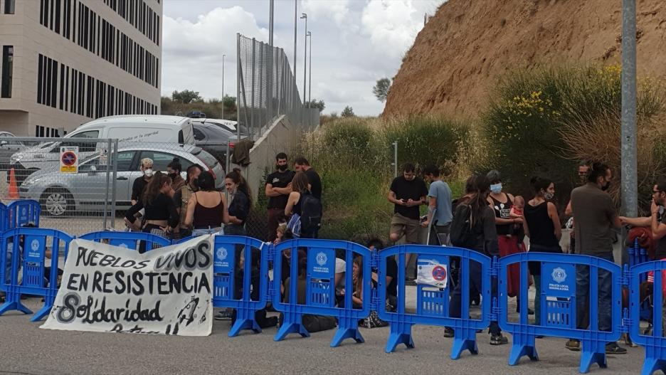 Integrantes del colectivo 'Fraguas Revive' concentrandos ante el Palacio de Justicia de Guadalajara
EUROPA PRESS/BELÉN MONGE
(Foto de ARCHIVO)
22/6/2021