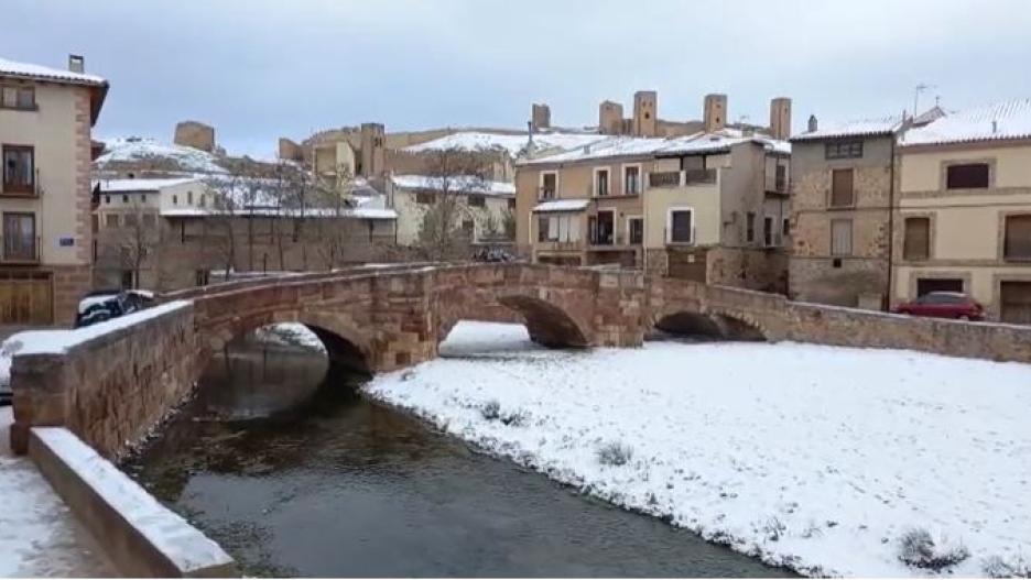 Hoy en Molina de Aragón se ha registrado una mínima de 16° C bajo cero