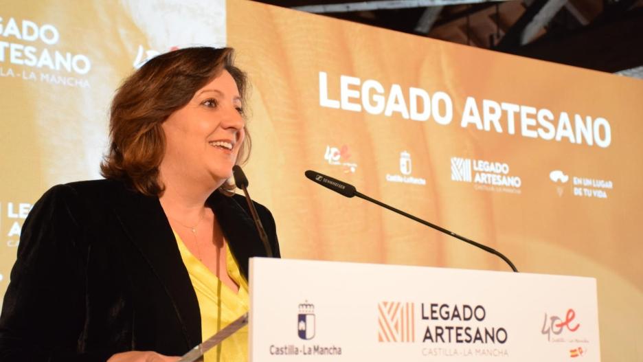 La consejera de Economía, Empresas y Empleo, Patricia Franco, presenta 'Legado Artesano
JCCM
17/3/2023