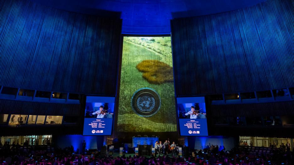 Inauguración de la Conferencia del Agua en la ONU