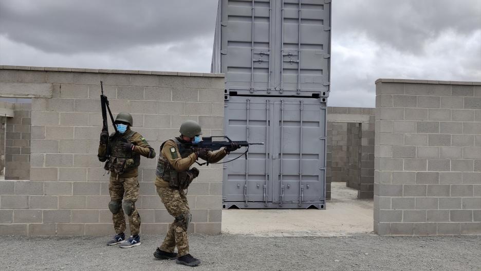 Arranca en la Academia de Infantería de Toledo la formación de ucranianos para combate en población.
EUROPA PRESS
24/3/2023