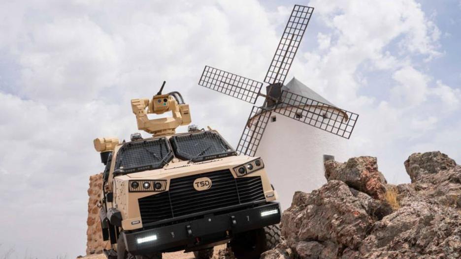 IBERO, vehículo táctico militar de la empresa TSD, de Herencia (Ciudad Real)