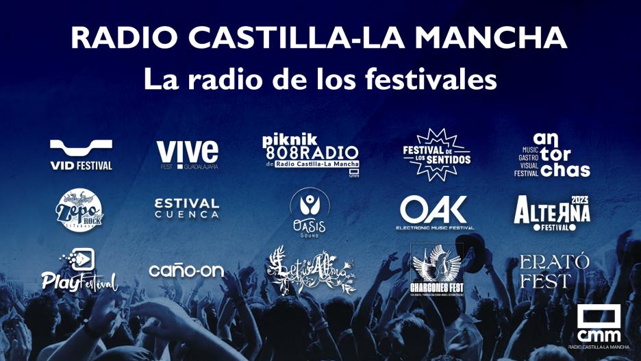 Radio Castilla-La Mancha, la radio de los festivales