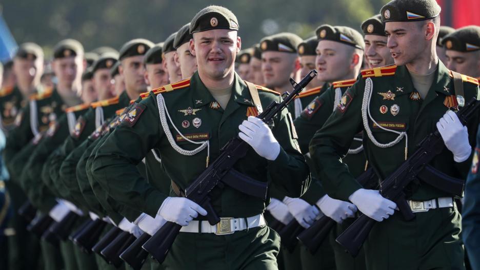 Rusia despliega su fuerza militar en el Día de la Victoria.