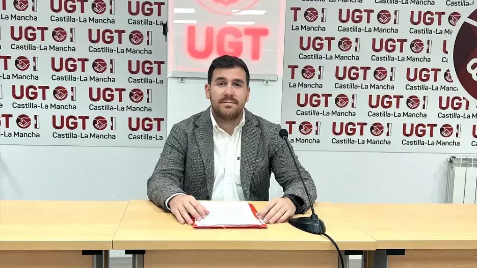 Javier Flores es el Secretario de Organización y Salud Laboral de UGT en la región