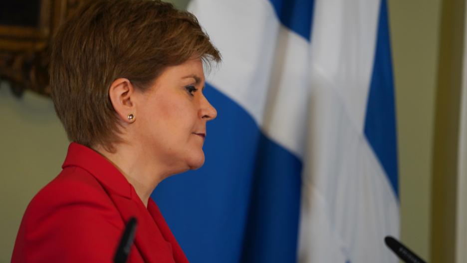 Foto de Archivo EDINBURGH, Feb. 15, 2023 -- Arrestada Nicola Sturgeon en el marco de la investigación a las finanzas del Partido Nacional Escocés.